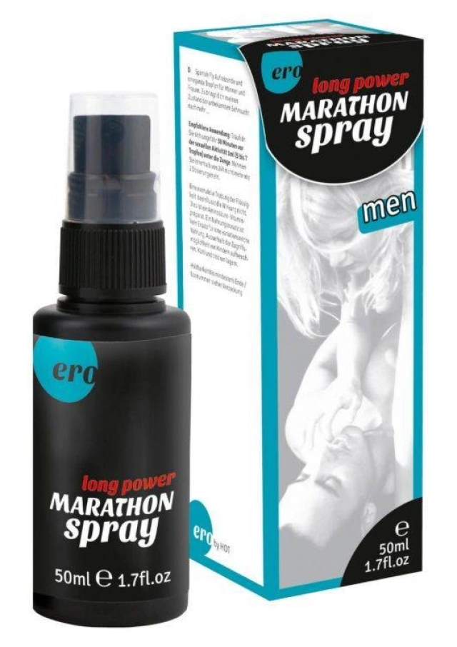 Spray wydłużający stosunek Marathon Spray Men Long Power 50ml Ero | 100% ORYGINAŁ| DYSKRETNA PRZESYŁKA